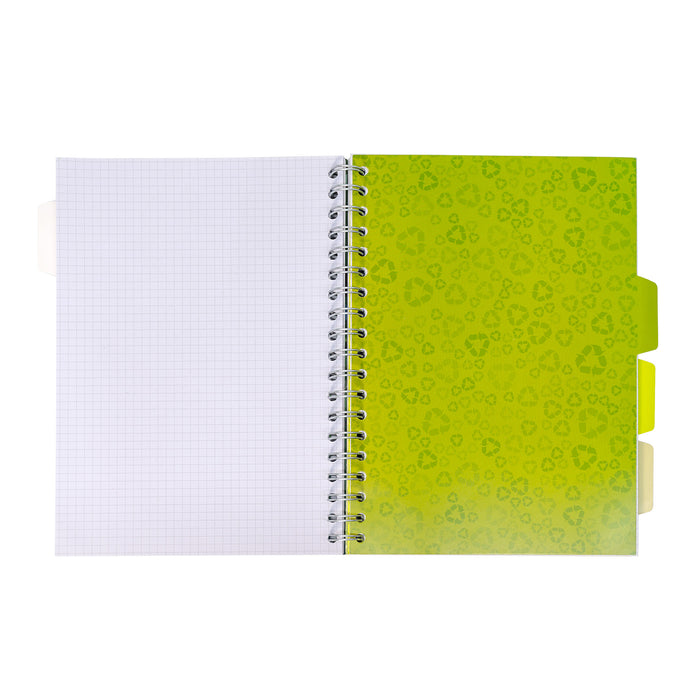 Pukka Pads B5 5x5 kariertes recyceltes Projektbuch – 3er-Pack 