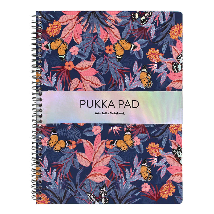 Pukka Pads Bloom Lined A4+ Jotta Notebook - Geassorteerd pakket van 3