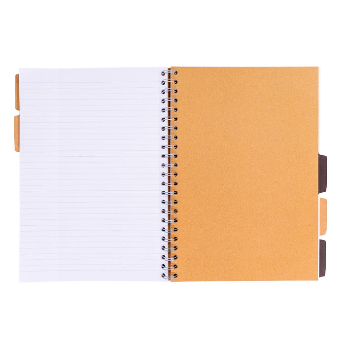 Pukka Pads Kraft Lined A4 Project Book - Pack of 3