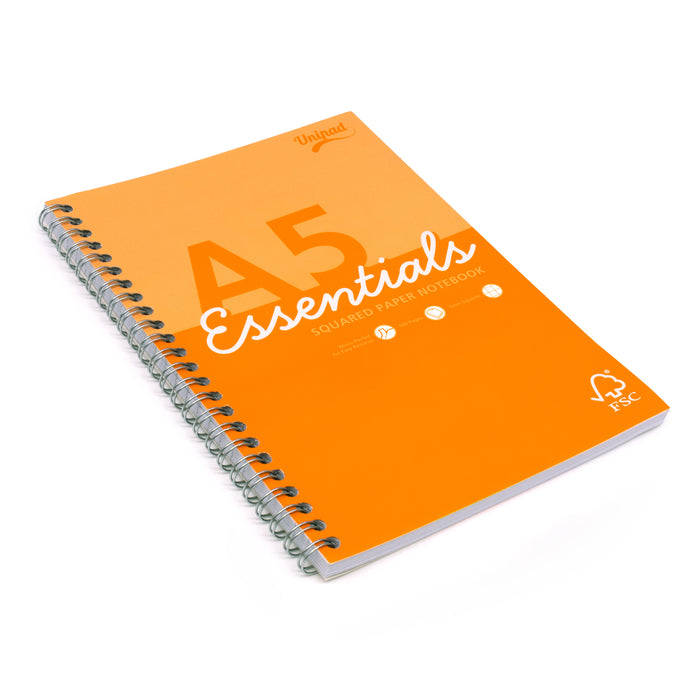 Unipad Essentials 5x5 vierkant A5 Jotta notitieboek - 2 stuks, gesorteerd