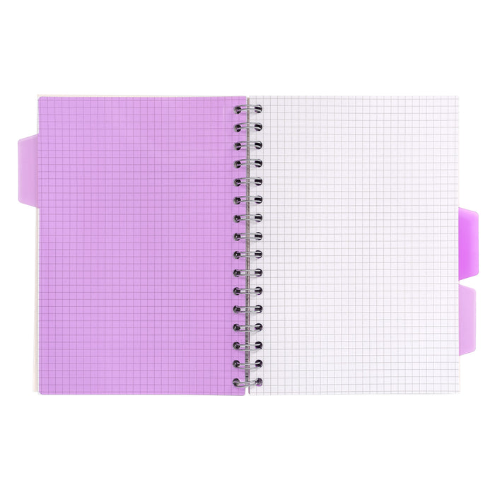 Unipad Essentials 5x5 vierkant A5-projectboek - 2 stuks, gesorteerd