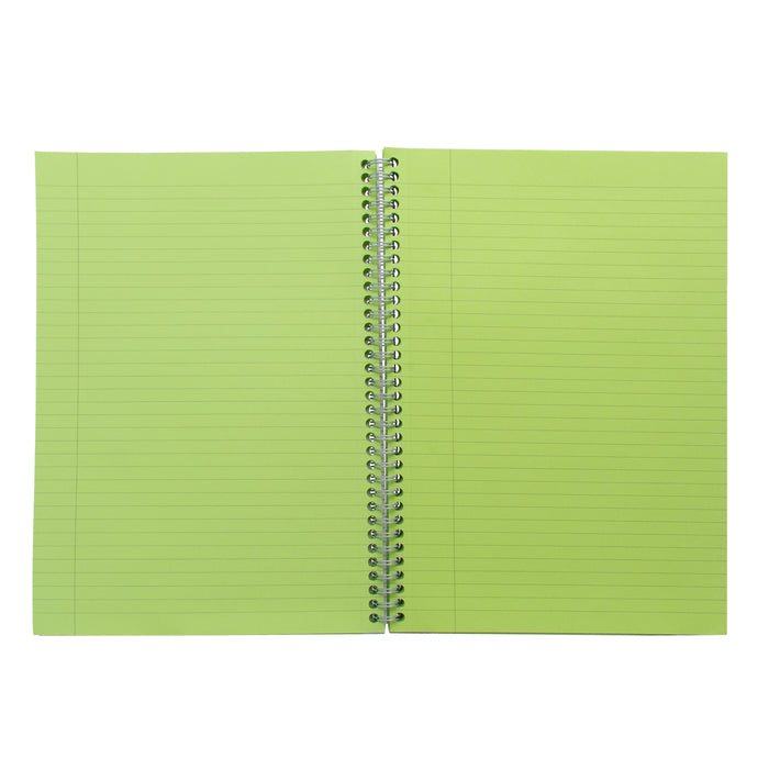 Pukka Pads Irlen Lined A4 Notebook in Green - Pack of 3