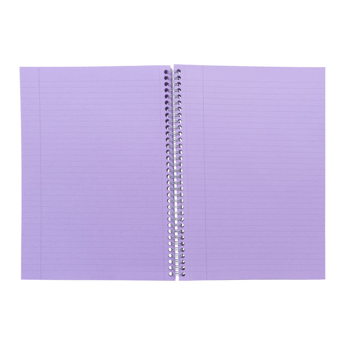 Pukka Pads Carnet A4 ligné Irlen Lavande - Paquet de 3