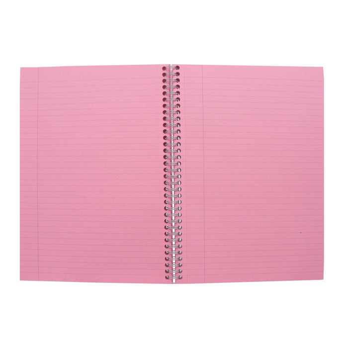 Pukka Pads Carnet A4 ligné Irlen en rose - Paquet de 3