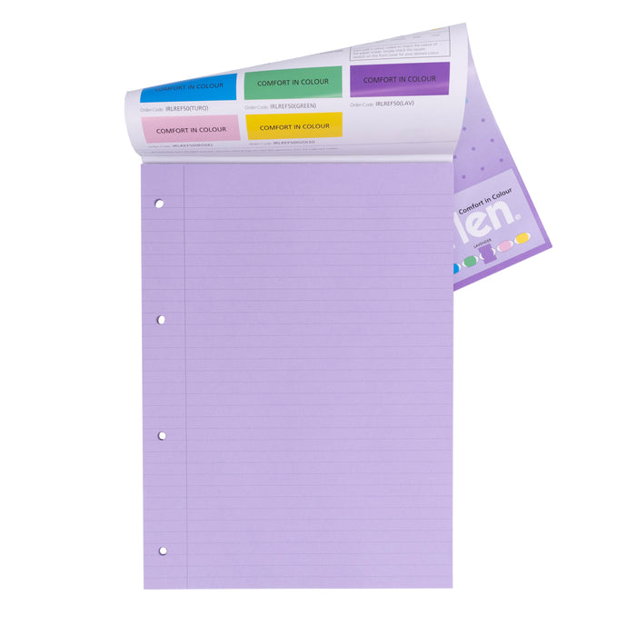 Pukka Pads Irlen A4 Refill Pad in Lavender - Pack of 6