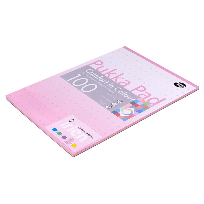 Pukka Pads Irlen A4 Refill Pad in Rose - Pack of 6