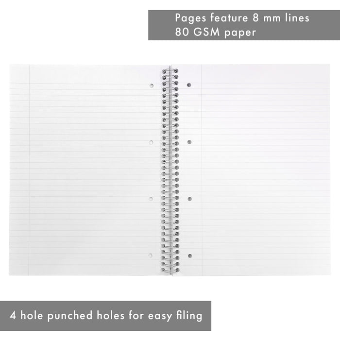 Pukka Pads A4 Metallic Lined Jotta Notebook - Pack of 3