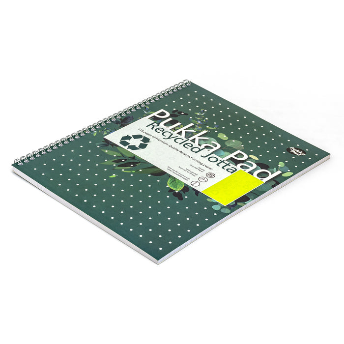 Pukka Pads A4+ Lined Recycled Notebook - Pack of 3