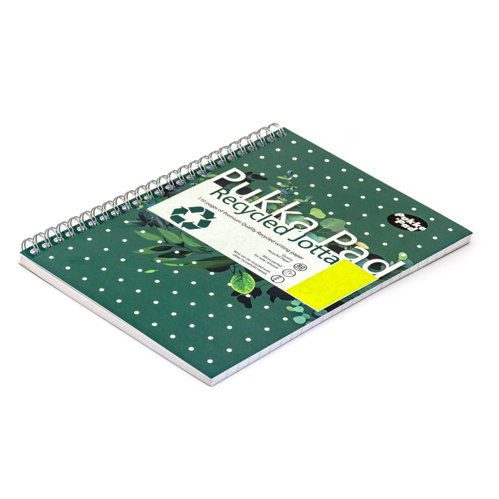 Pukka Pads A5 Lined Recycled Notebook - Pack of 3